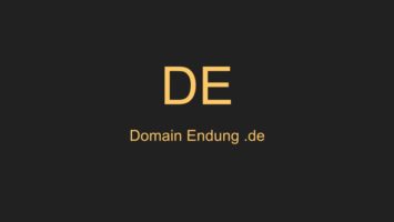 Domain Endung .de
